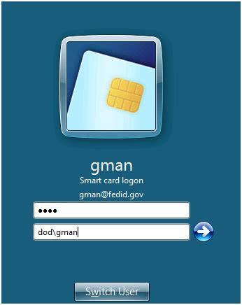 Windows 10 Exterprise smart card user name hint population